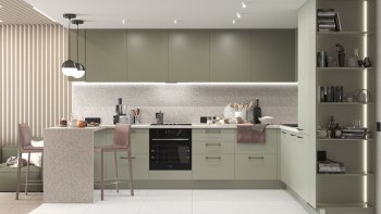 Тренды и новые цвета в дизайне современных кухонь в 2023 году в Убинском - ubinskoe.mebel54.com | фото