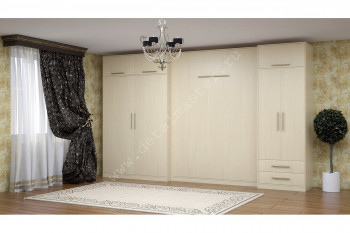 Комплект мебели со шкаф-кроватью трансформер Ратмир в Убинском - ubinskoe.mebel54.com | фото