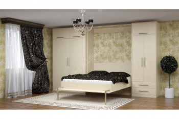 Комплект мебели со шкаф-кроватью трансформер Ратмир в Убинском - ubinskoe.mebel54.com | фото