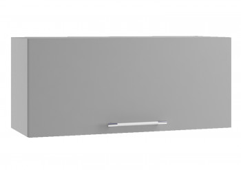 Ройс ПГ 800 Шкаф верхний горизонтальный (Графит софт/корпус Серый) в Убинском - ubinskoe.mebel54.com | фото